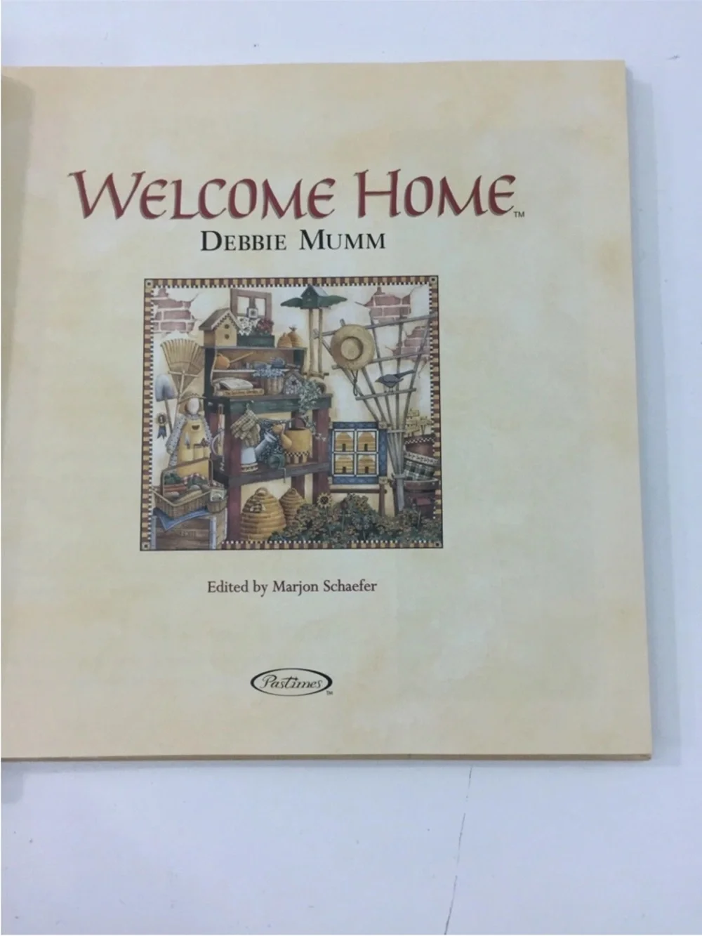 Welcome Home Debbie Mumm*Pastimes Design*Decorating*Teqniques - Crafts Book. EUC